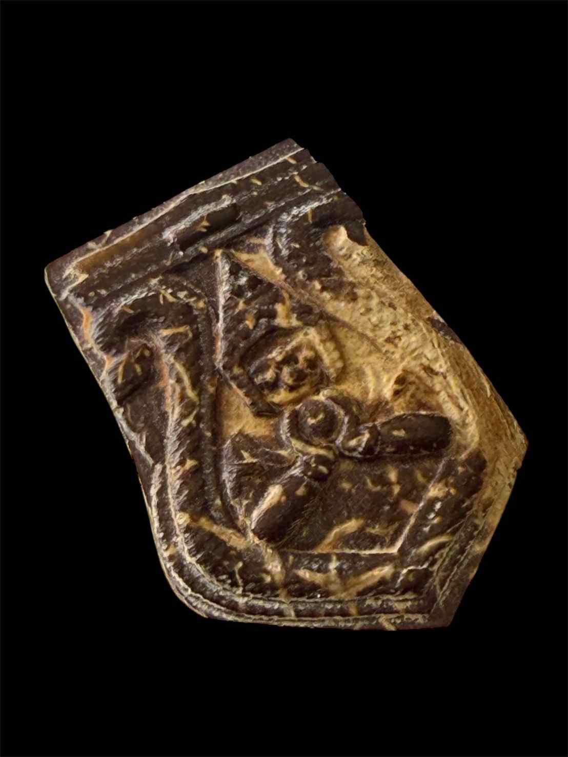 พระไม่ทราบรายละเอียด พระไม่รู้ที่ - พระกรุ :  เนื้อดินเก่าเก่า